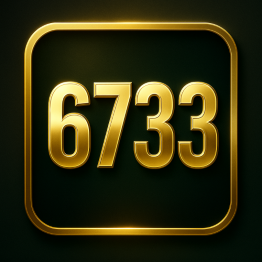 6733